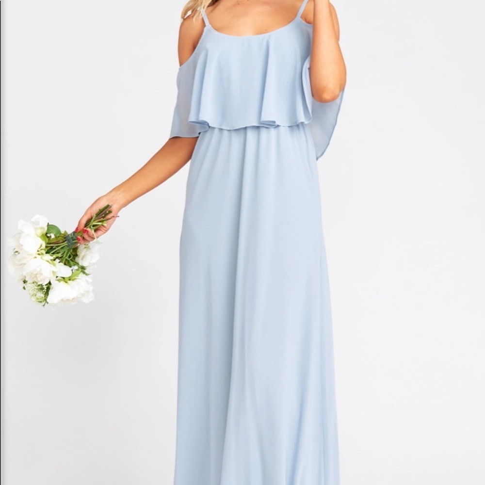 SMYM Caitlin Ruffle Maxi Dress